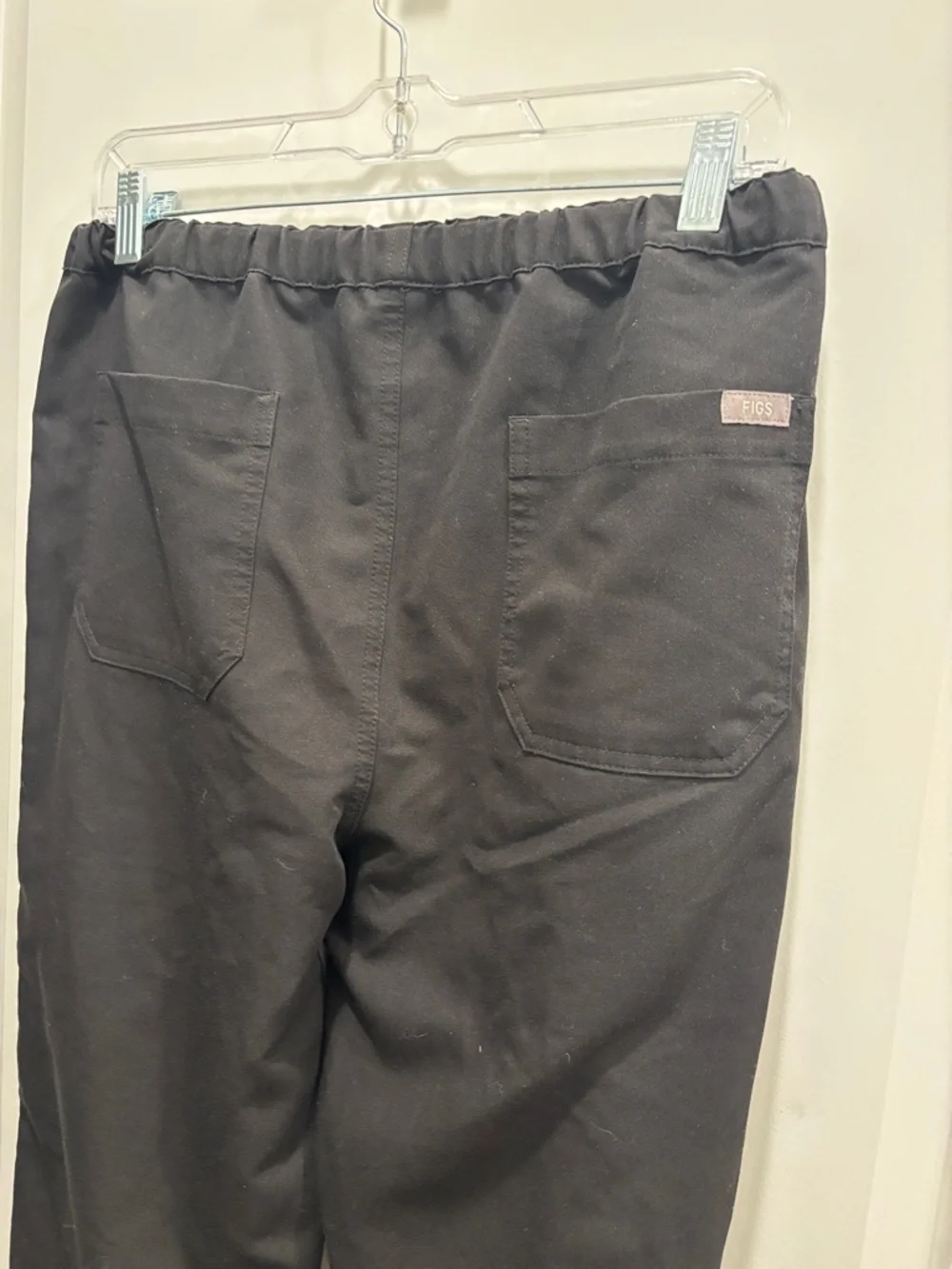 FIGS Black Men's Drawstring Scrub Pants